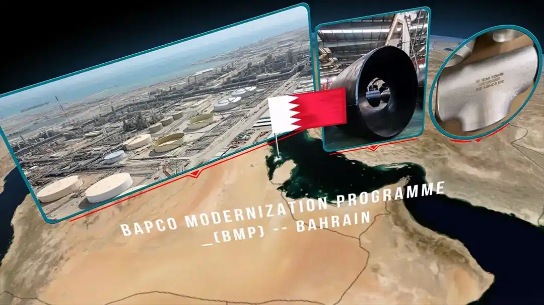 oil and gas piping fittings project supply