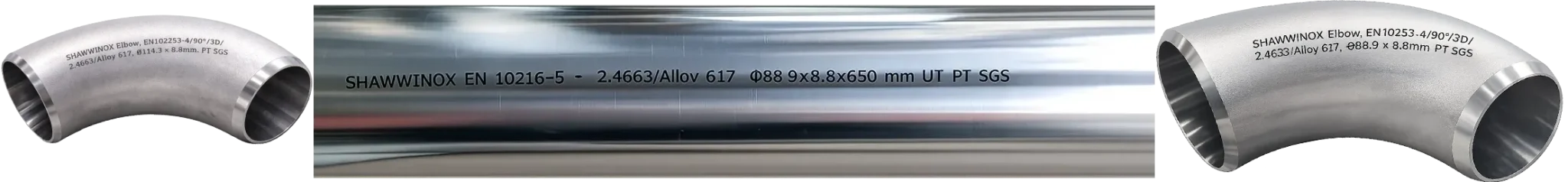 2.4663 N06617 88.9X8.8X650 61 2 2.4663 N06617 Alloy FORGED Components