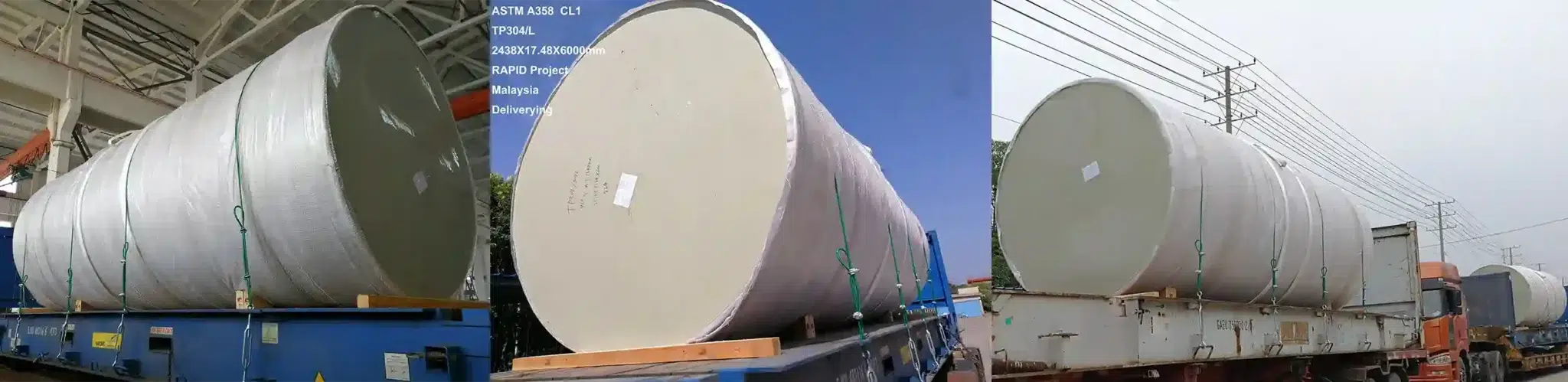 RAPID PROJECT PACKING scaled RAPID Project-welded pipes supply